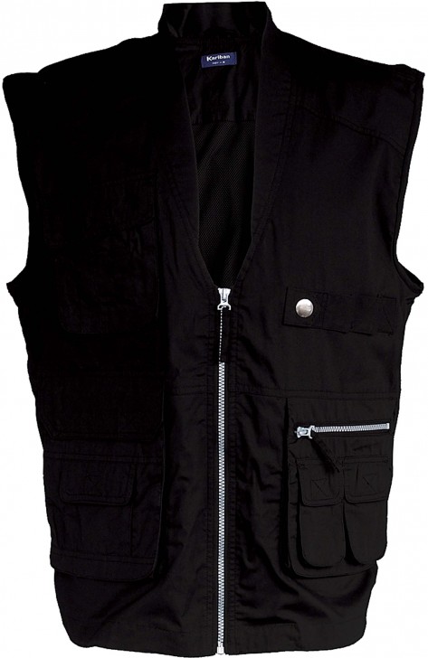 gilet reporter multipoches homme