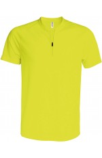 T-Shirt 1/4 Zip Sport Manches Courtes Unisexe Personnalisable