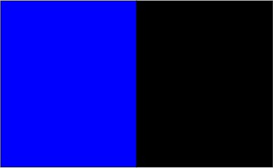 Bleu électrique / noir