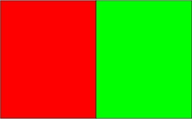 Sporty red / vert fluo