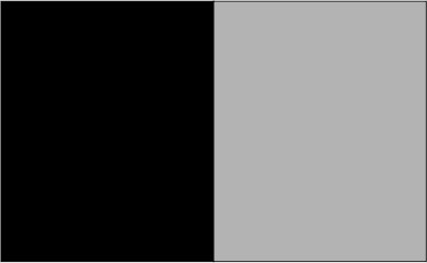 Noir / gris oxford