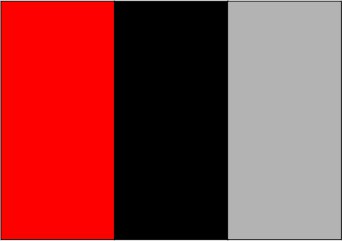 Rouge / noir / gris