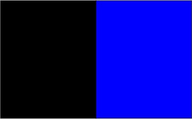 Noir / bleu aqua