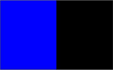 Bleu royal / noir