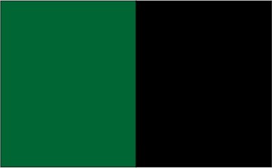 Vert bouteille / noir