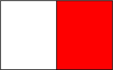 Blanc / rouge