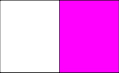 Blanc / fuchsia