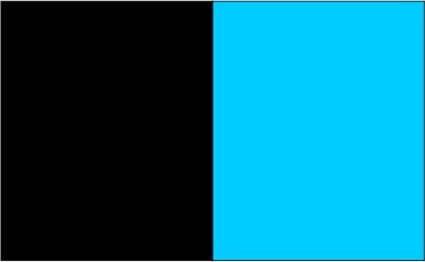 Noir / azur