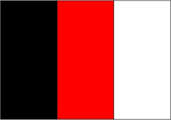 Noir / rouge / blanc