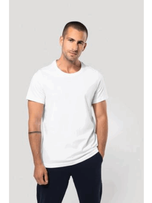 Le Kariban K356 t-shirt homme à manches courtes,180 g/m², blanc