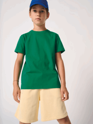 T-shirt IB322 iDeal190 enfant : léger, respirant et confortable. Idéal pour le sport, les écoles, associations et la personnalisation textile professionnelle.