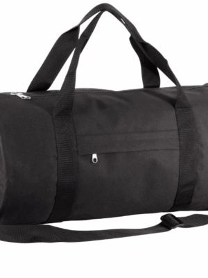Sac fourre-tout tube KI0633 Kimood. Pratique, léger et résistant, idéal pour le sport, les voyages et la personnalisation textile. Noir