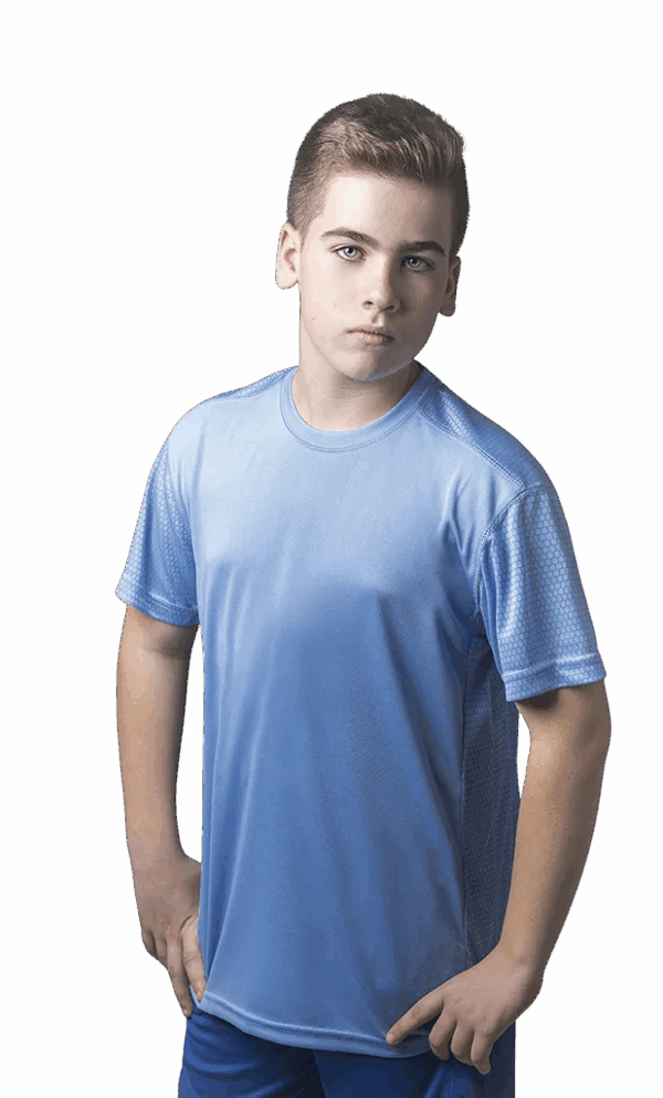 AC311 Acqua Royal - T-shirt Polyester Enfant