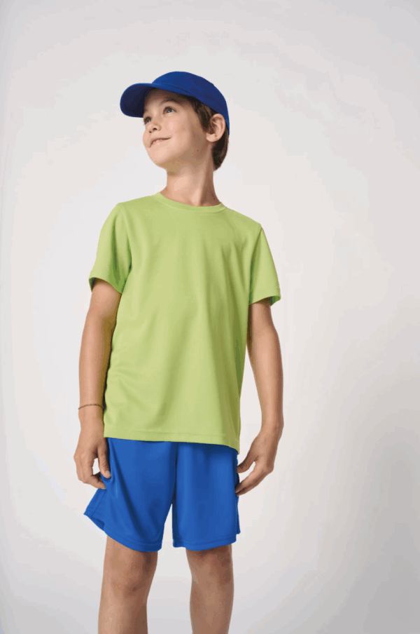 T-shirt sport IB302 Mercury enfant. Léger, respirant et confortable, idéal pour les clubs sportifs, activités scolaires et la personnalisation textile.