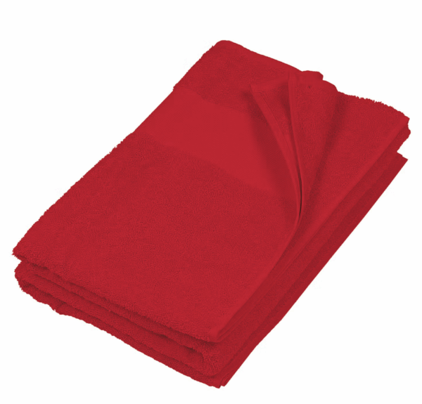 Serviette de toilette K112 Kariban. Format 50 x 100 cm, douce, absorbante et résistante. Idéale pour hôtels, spas, clubs de sport et personnalisation textile.