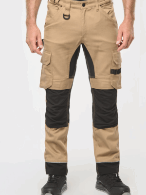Pantalon de travail performance recyclé homme WK743 WK. Designed To Work. Résistant, écoresponsable et confortable, idéal pour un usage professionnel intensif.
