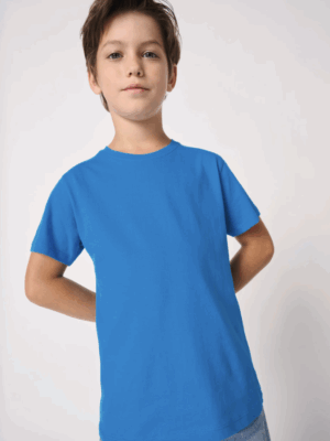 T-shirt enfant iDeal150 IB312 Idéal Basic. Léger, doux et respirant, parfait pour les activités scolaires, clubs et événements personnalisés.
