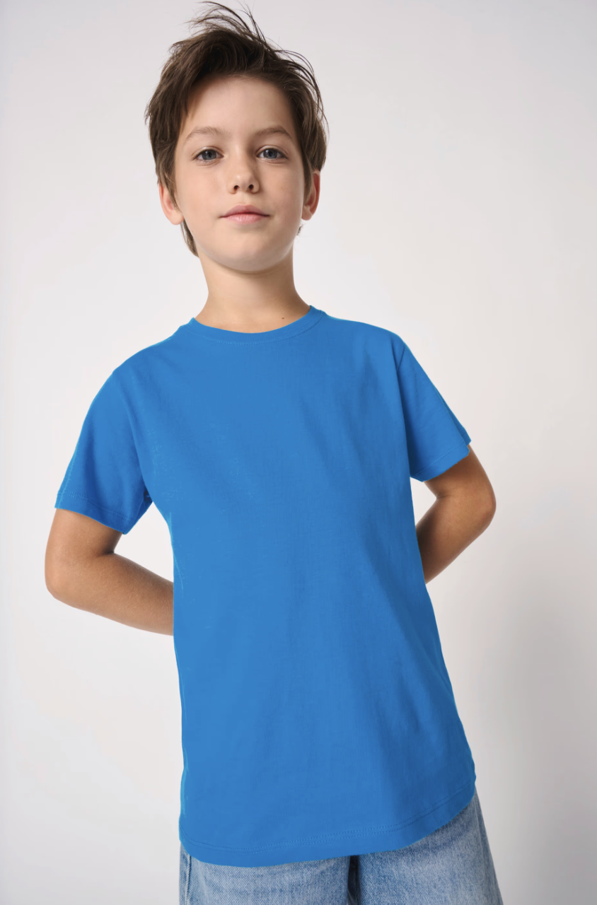 T-shirt enfant iDeal150 IB312 Idéal Basic. Léger, doux et respirant, parfait pour les activités scolaires, clubs et événements personnalisés.