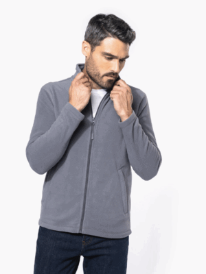 Veste micropolaire unisexe K9102 : chaude, douce et idéale pour la personnalisation professionnelle, associative ou événementielle.