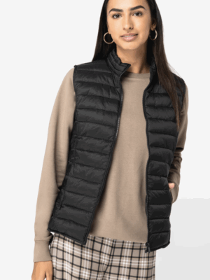Bodywarmer femme NS6006 écoresponsable : léger, confortable et pratique, parfait pour le travail, les activités extérieures et la personnalisation textile.