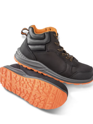 Les R459X Stirling sont des chaussures de sécurité robustes et confortables, idéales pour une protection fiable en usage professionnel quotidien.