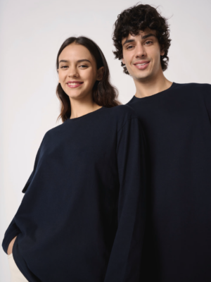 T-shirt unisexe IB313 iDeal150 à manches longues, confortable et polyvalent. Conçu en coton doux, idéal pour le quotidien et la personnalisation textile.