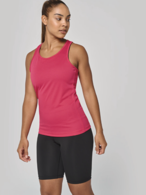 Le PA442 est un sport-femme-débardeur léger et respirant, conçu pour offrir confort et liberté de mouvement lors des activités sportives, idéal pour l’entraînement et la personnalisation textile.