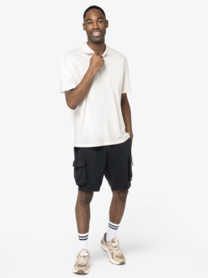 Ns204 polo écoresponsable face