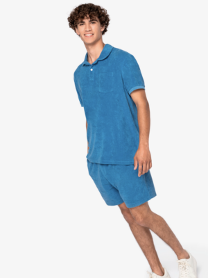Le NS727 est un short homme idéal pour l’été, en éponge, confortable, léger et écoresponsable.